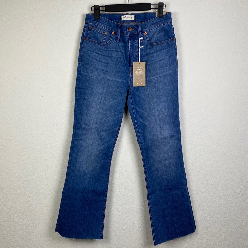 MADEWELL Cali Demi Boot Jeans Kemper Wash NEW - Picture 5 of 9